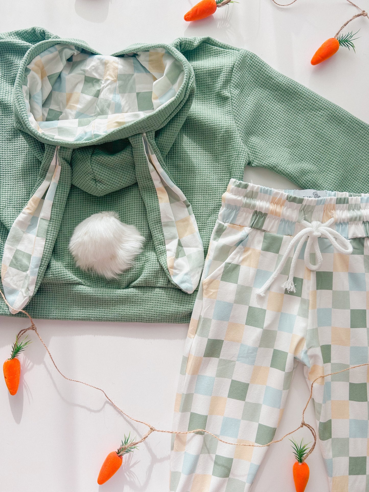 Green Bunny Hoodie