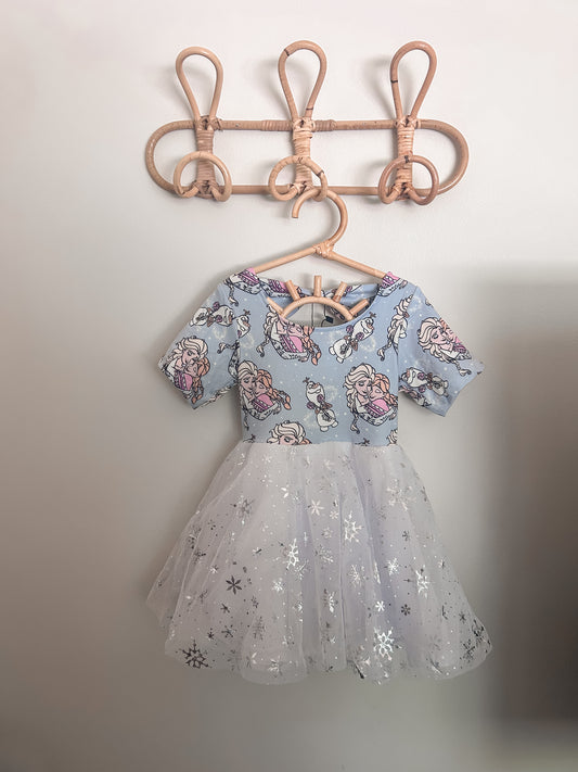 Snow Sisters Tulle Dress (RTS Extras)