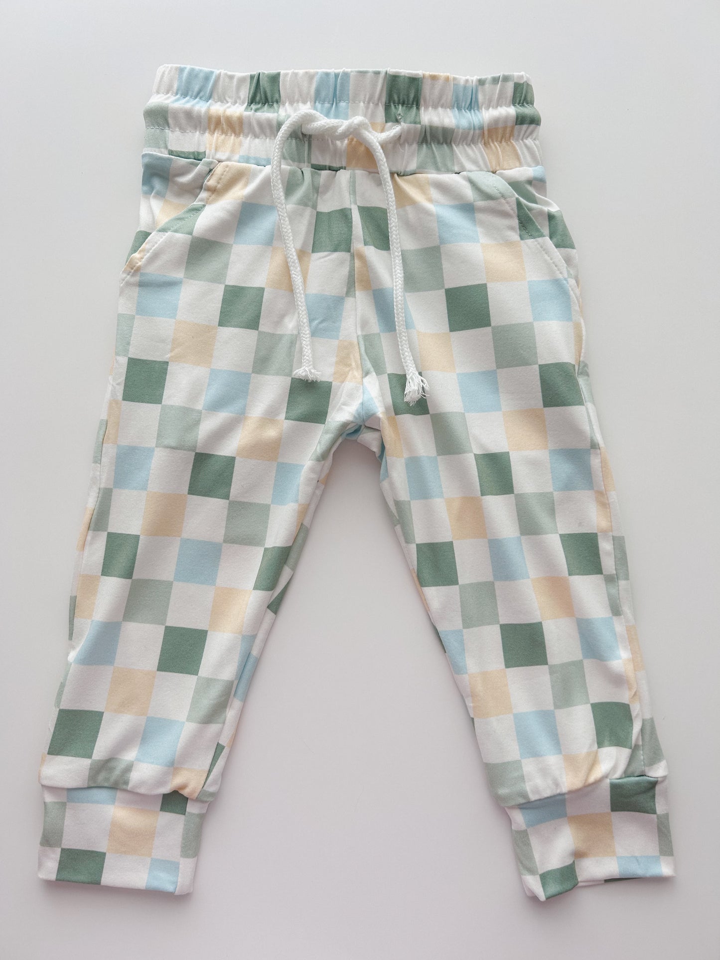 Checkered Joggers