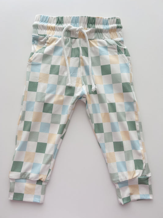 Checkered Joggers