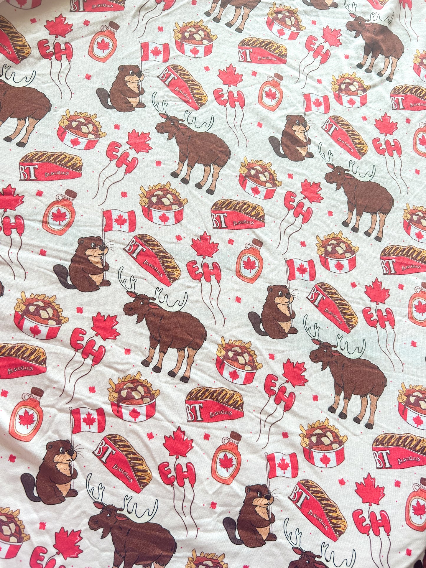 Canada Day Fabrics Custom Deposit (both print options)