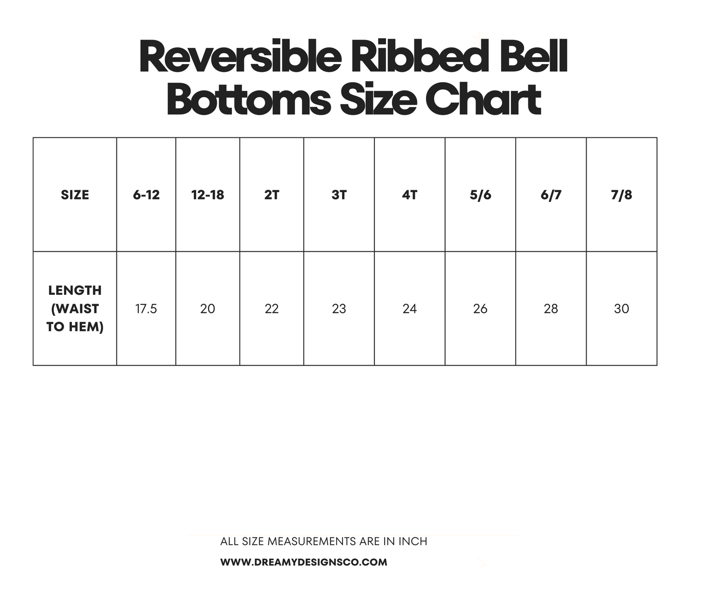 Reversible Ribbed Bell Bottoms (Princess/Pink)