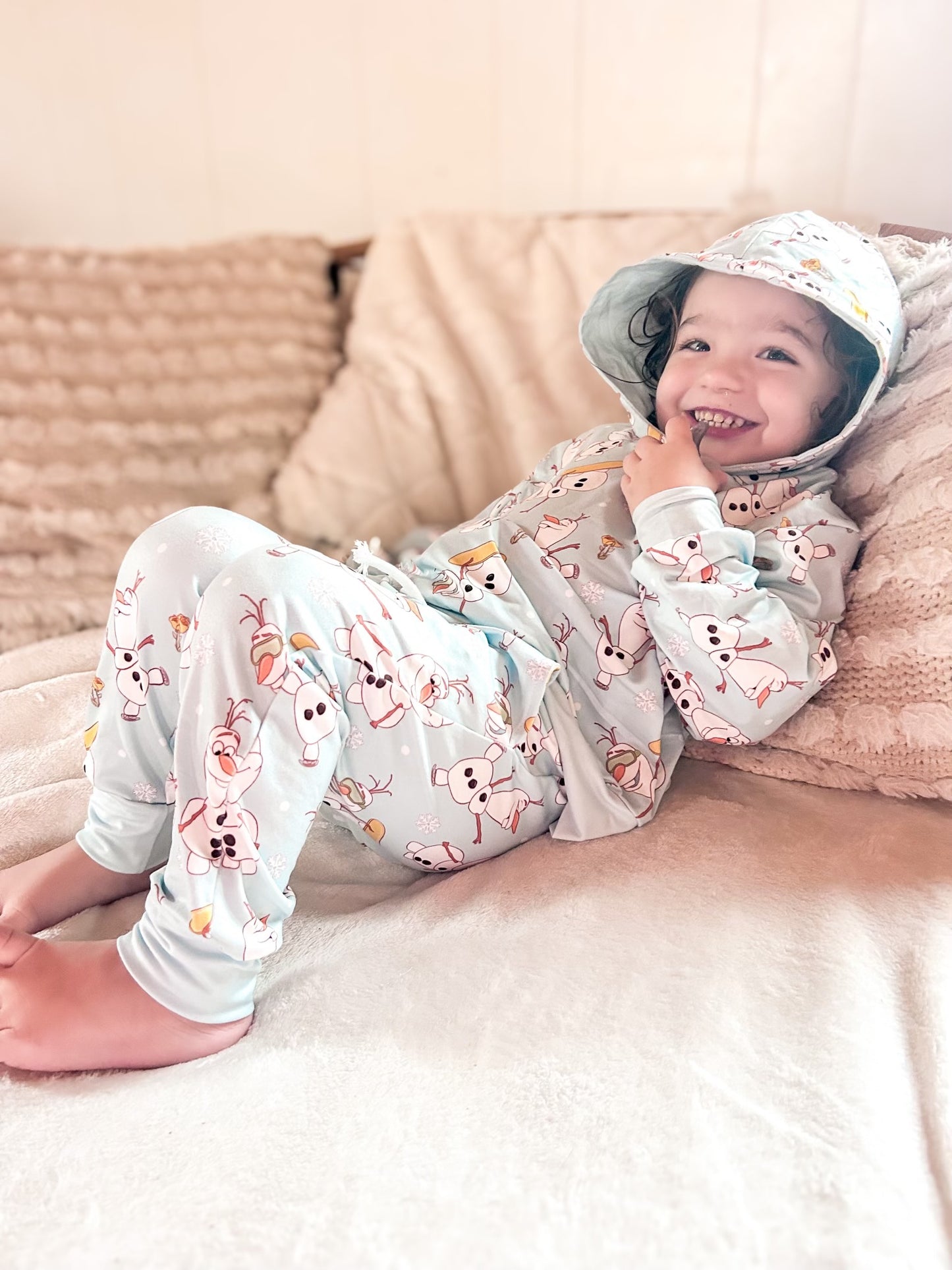 Snowman Hoodie & Jogger Set