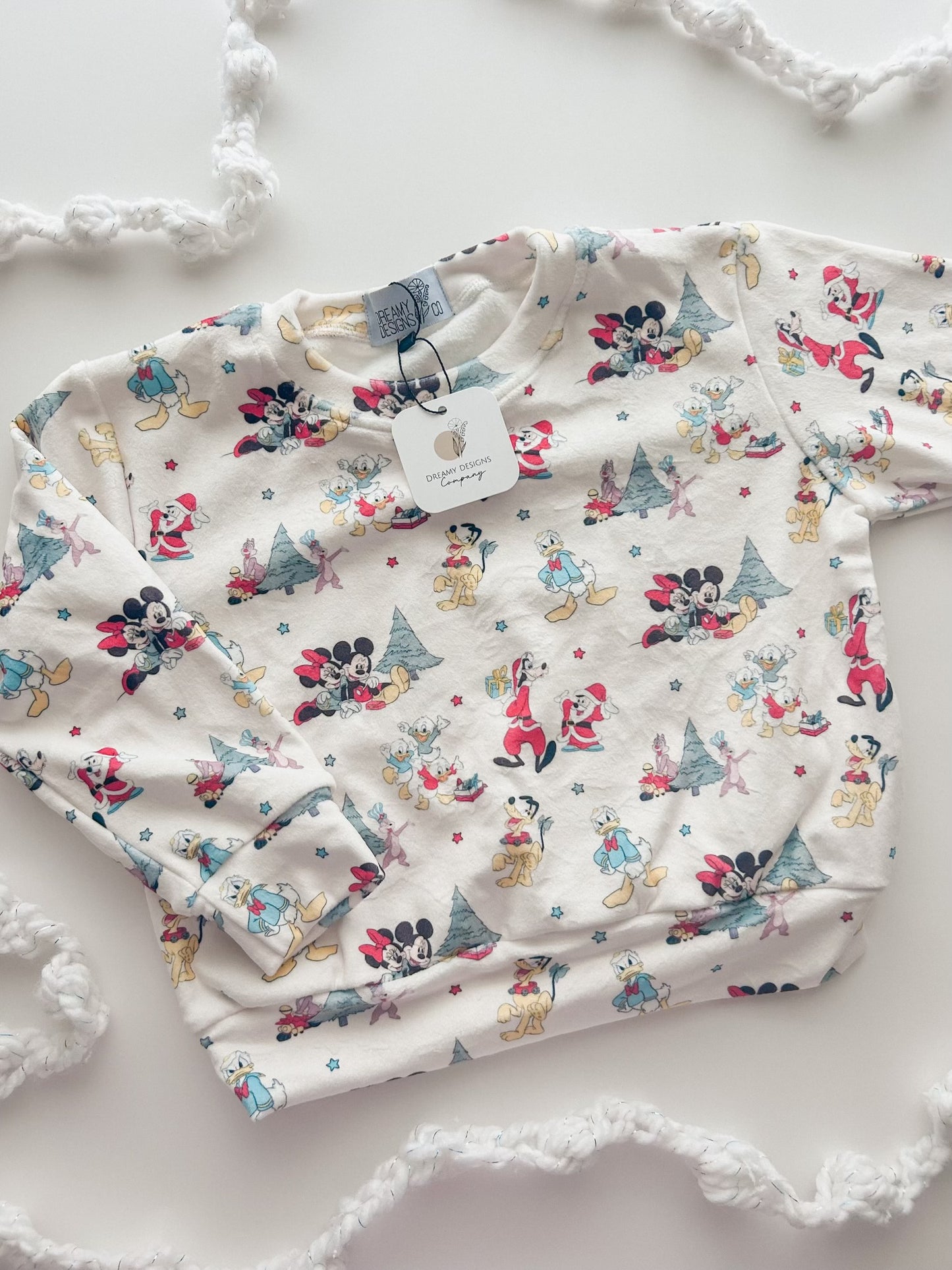 Mouse Christmas Cozy Crewneck