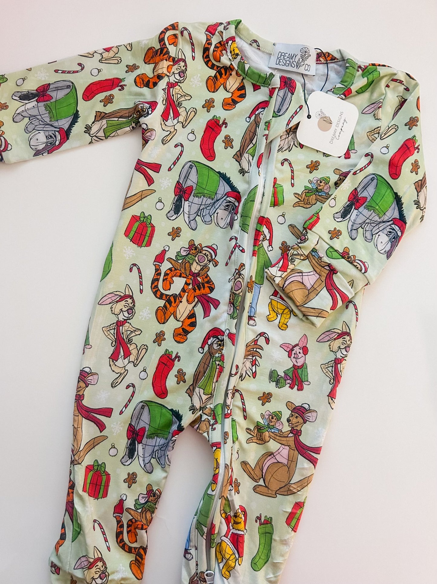 Christmas Bear Zippy