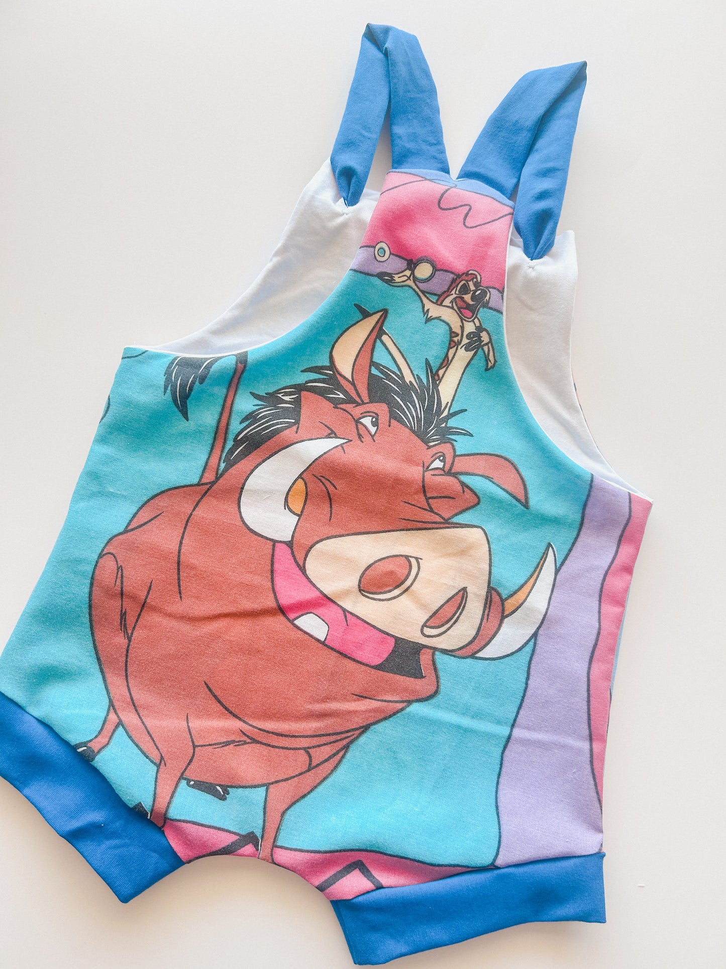 Simba/Timon/Pumbaa Overalls (4-5T)