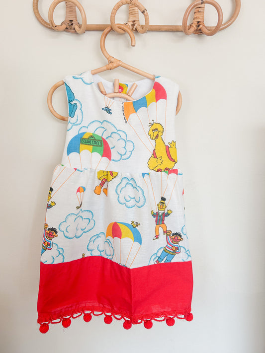 Sesame Button Back Dress (12-18M)