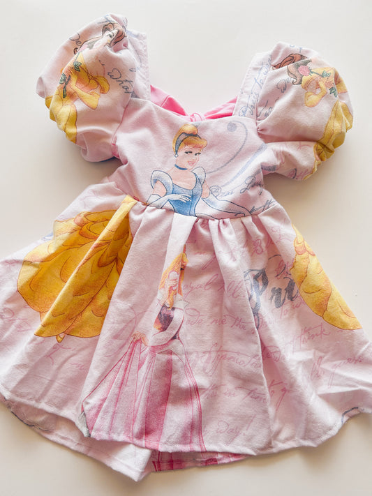 Diary Princess Puff Sleeve Dress (2T)