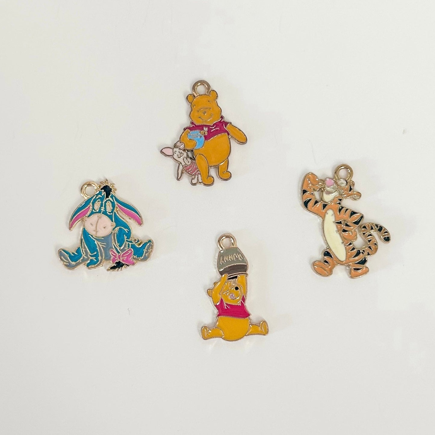 Yellow Bear Friends Dangle Charms