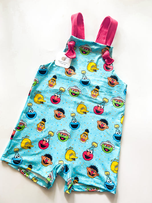 Birthday Street Short Overalls (3T)