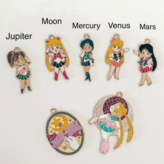 Moon Girl Dangle Charms