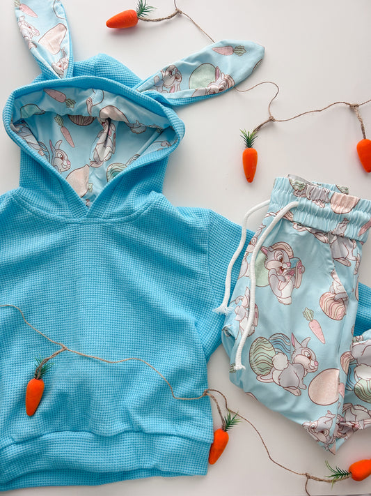 Blue Bunny Hoodie