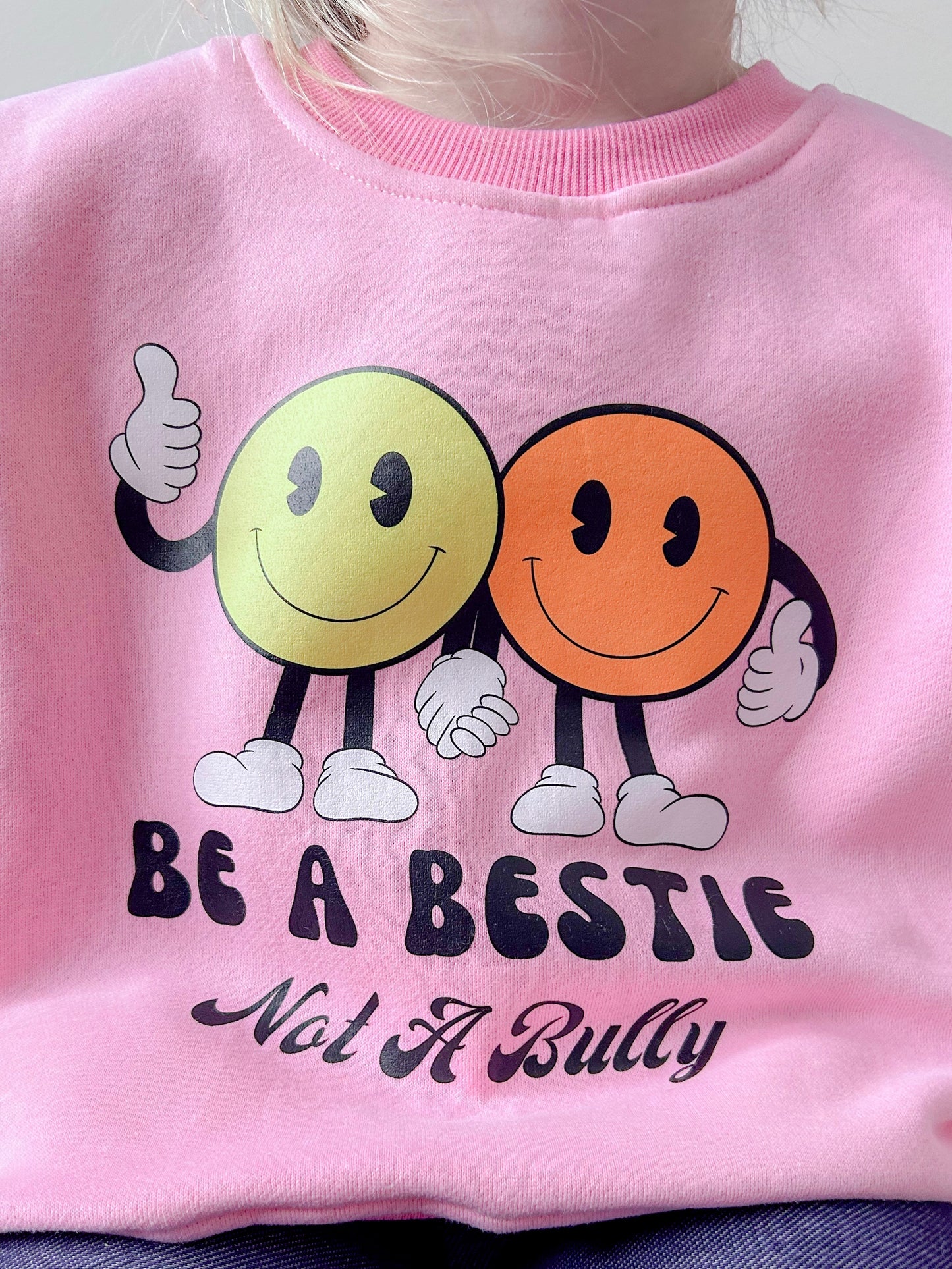 Smiley Besties Crewneck