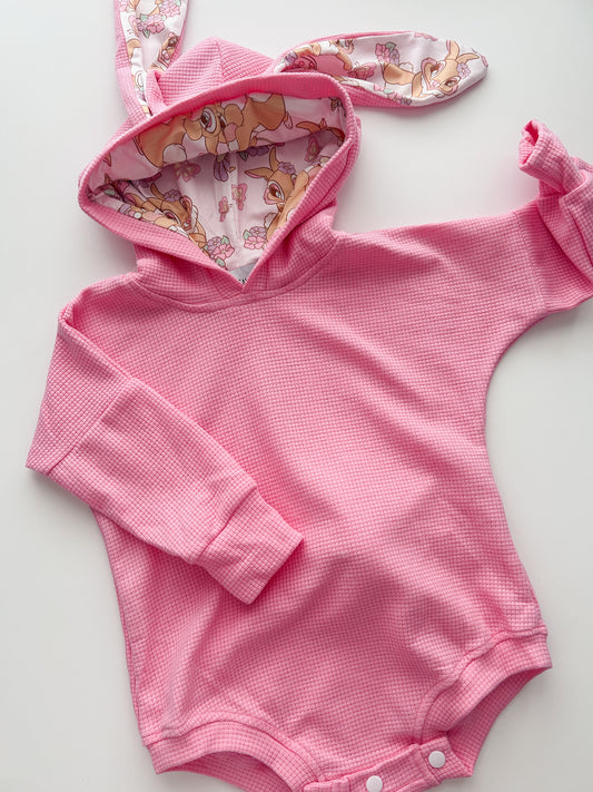 Pink Bunny Romper