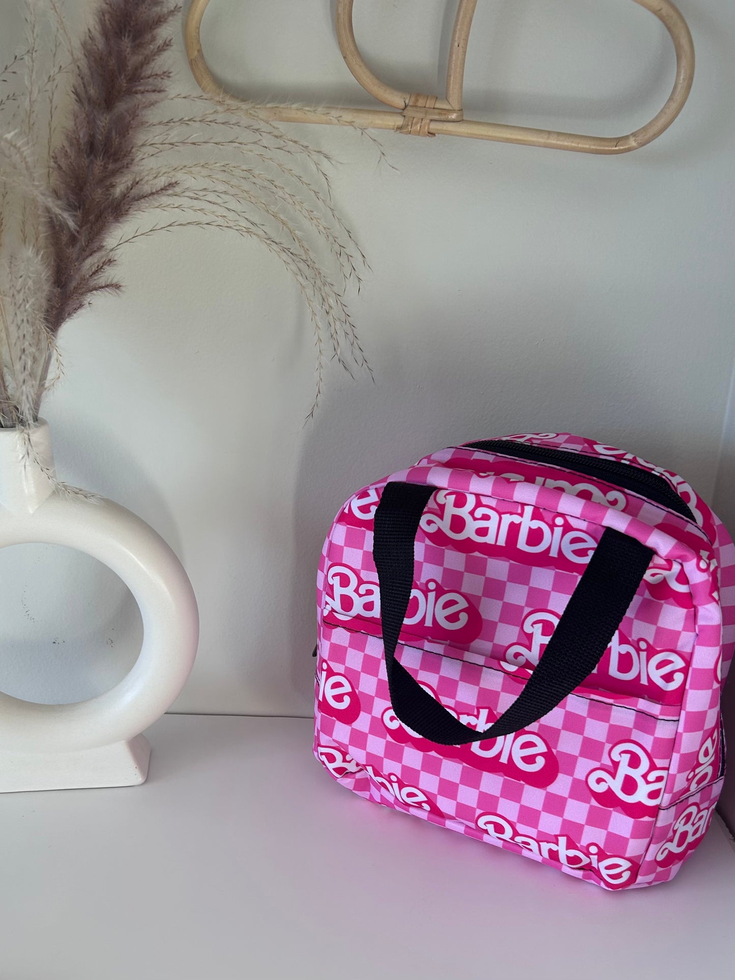 Pink Doll Insulated Lunch Bag