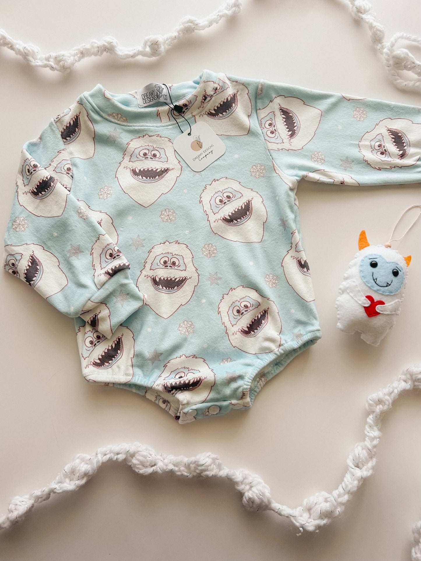 Yeti Cozy Romper