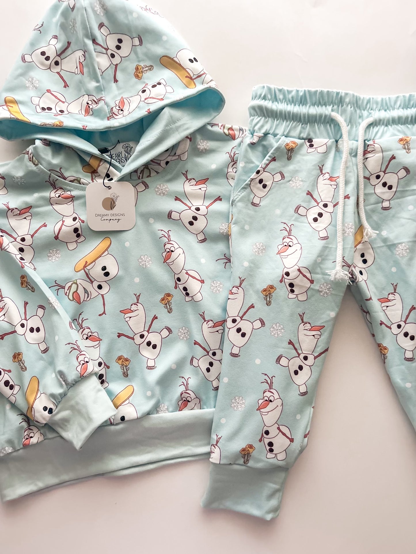 Snowman Hoodie & Jogger Set