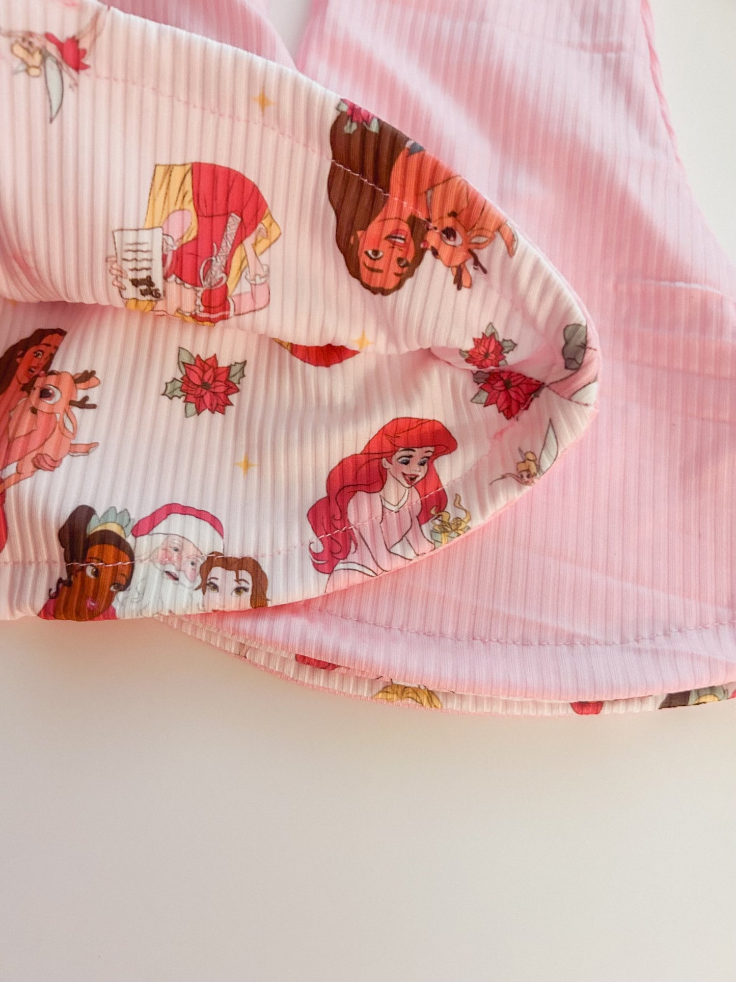 Reversible Ribbed Bell Bottoms (Princess/Pink)