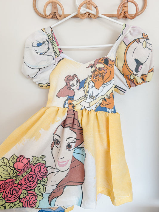 Belle Puff Sleeve Dress (6Y)