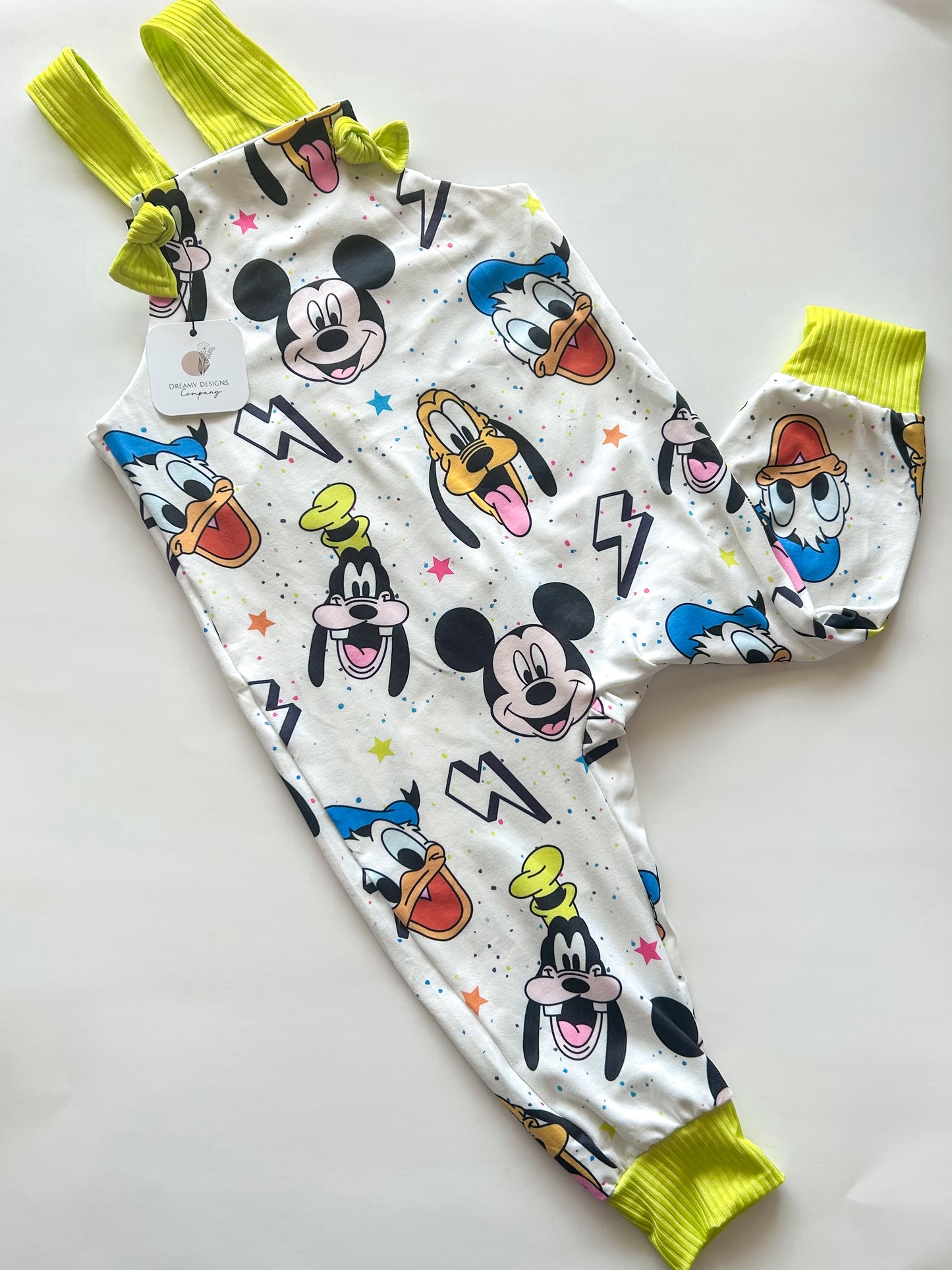 4T Mouse Friends Overalls (SLIGHT MARKS DISCOUNTED)