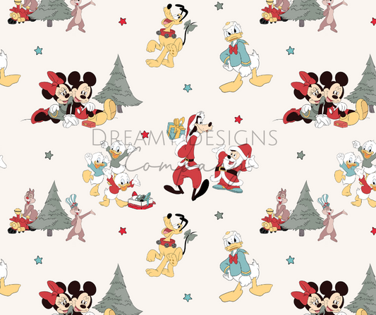 Mouse Christmas PJ Set