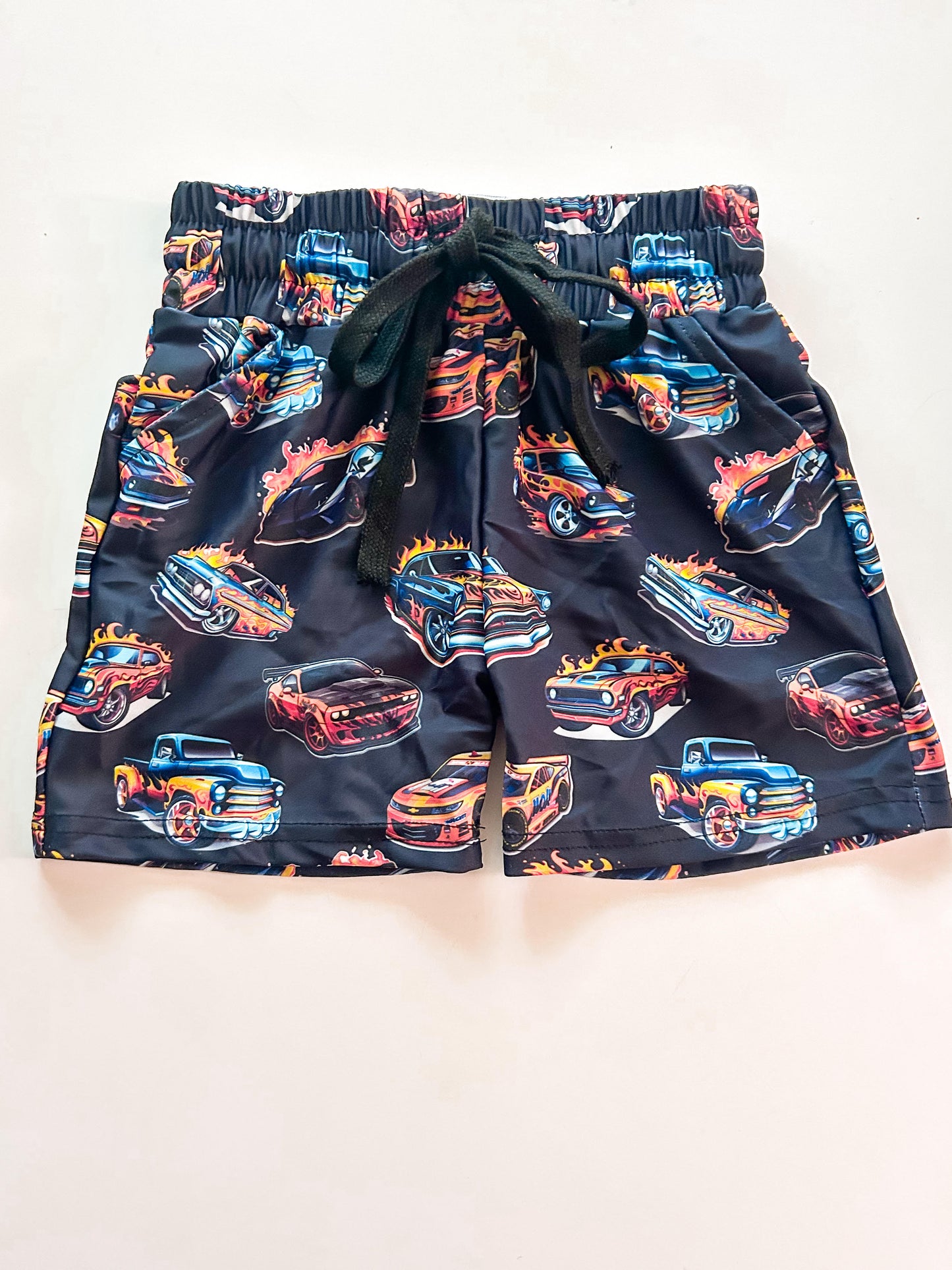 Hot Cars Swim Trunks