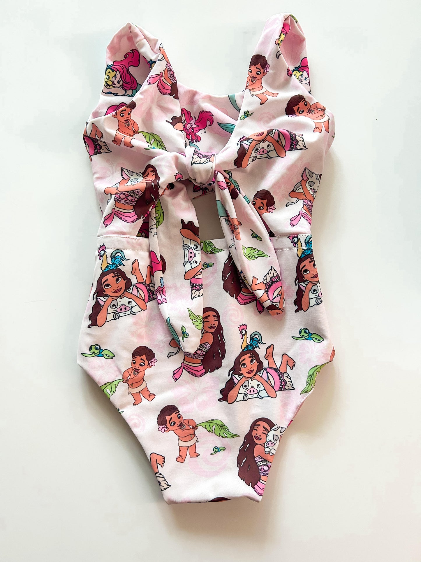 (PRINTING DEFECT) 5-6 Mermaid/Ocean Girl Reversible Swimsuit