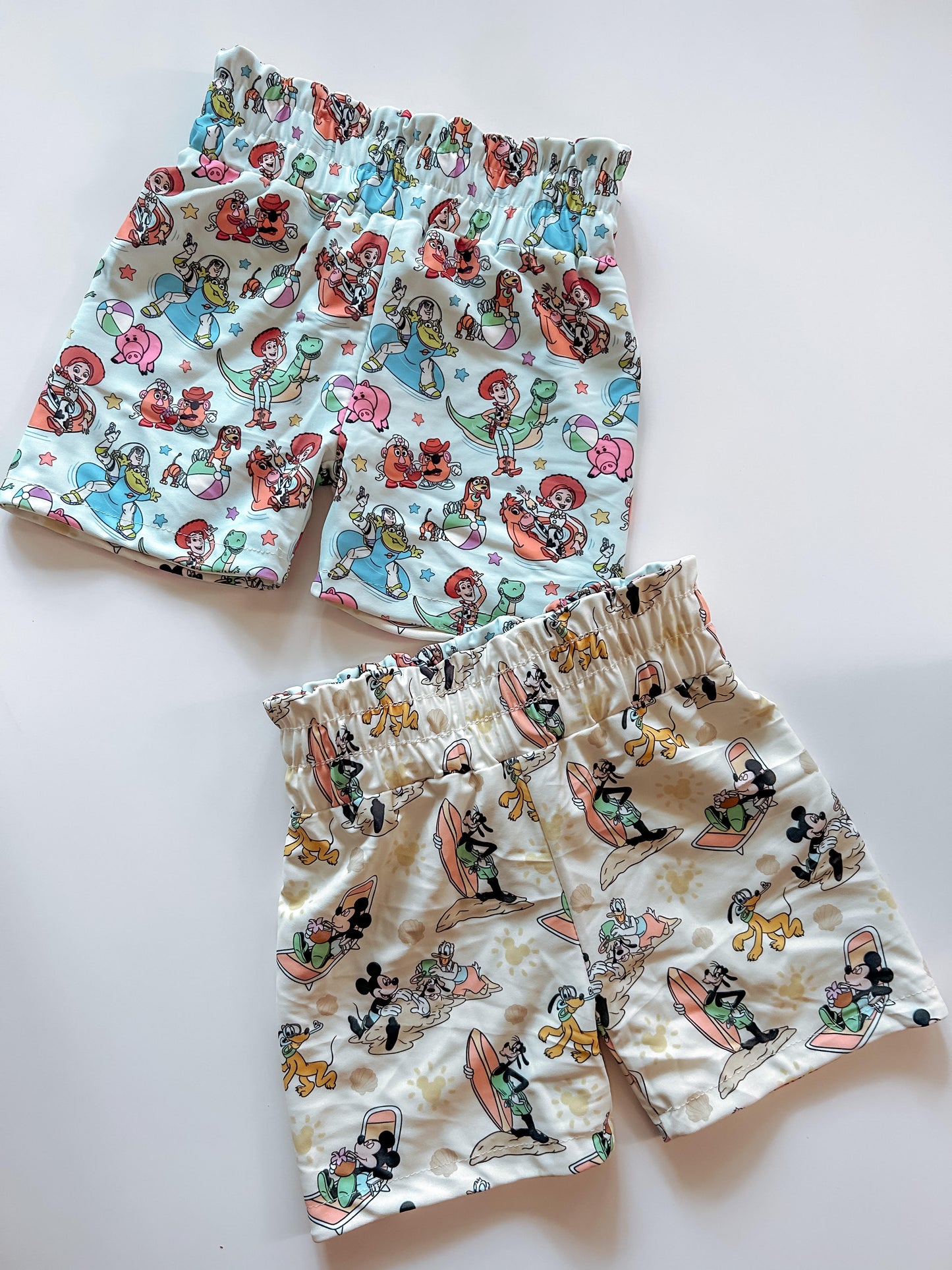 Toys Pool Party/Mouse Beach Reversible Swim Trunks